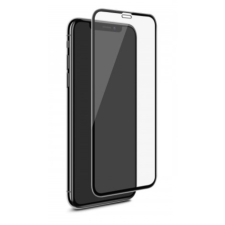  Üvegfólia iPhone 11 - 3D üvegfólia fekete kerettel mobiltelefon kellék