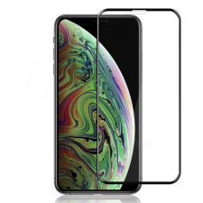  Üvegfólia iPhone 11 Pro - 3D üvegfólia fekete kerettel mobiltelefon kellék