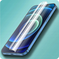 Üvegfólia iPhone 12 Mini Hydrogel Öngyógyító kijelzővédő előlapi fólia SMD mobiltelefon kellék