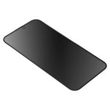  Üvegfólia iPhone 14 - matt üvegfólia fekete kerettel mobiltelefon kellék