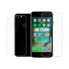  Üvegfólia iPhone SE 2020 - 9H keménységű elő- és hátlapi edzett üvegfólia mobiltelefon kellék