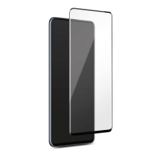  Üvegfólia Motorola Moto E20 - tokbarát Slim 3D üvegfólia fekete kerettel mobiltelefon kellék