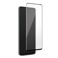  Üvegfólia Samsung Galaxy A03s - tokbarát Slim 3D üvegfólia fekete kerettel mobiltelefon kellék