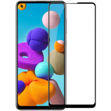  Üvegfólia Samsung Galaxy A21s - fekete Slim 3D üvegfólia mobiltelefon kellék