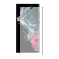  Üvegfólia Samsung Galaxy S22 Ultra - 0,15 mm flexibilis fólia, 3D fekete kerettel (az íves részre is ráhajlik) mobiltelefon kellék