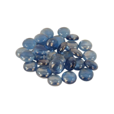 Üvegkavics 25 mm 300 g XF60206 világoskék (ÜKVKÉK) halfelszerelések