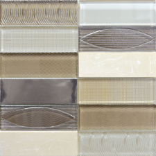 Üvegmozaik Mosavit Geo beige 30x30 cm matt/fényes GEOBE csempe