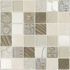Üvegmozaik Mosavit Kitchen beige 30x30 cm matt/fényes KITCHENBE csempe
