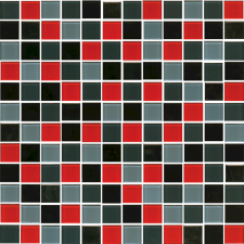 Üvegmozaik Premium Mosaic multicolour 30x30 cm fényes MOS25MIX9 csempe