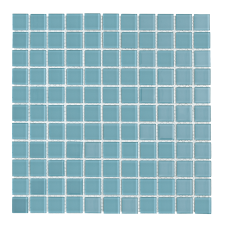  Üvegmozaik Premium Mosaic turquoise 30x30 cm fényes MOS25TU csempe