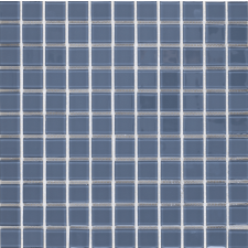 Üvegmozaik Premium Mosaic világosszürke 30x30 cm fényes MOS25LGY csempe