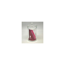  Üvegtároló aromazárós gömb kupakkal, 370ml. Mérete: 78x140 mm dekorációs kellék