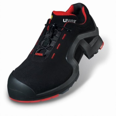 Uvex 1 X-TENDED SUPPORT FÉLCIPŐ S3 SRC ESD (fekete, piros, 46)