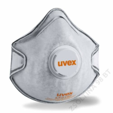 Uvex 2220 silv-air c ffp2nr aktívszenes szelepes pormaszk (15 db) (fehér, ) védőmaszk