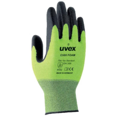 Uvex Kesztyű Uvex c500 foam zöld/fekete 7