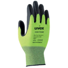 Uvex Kesztyű Uvex c500 foam zöld/fekete 9 védőkesztyű