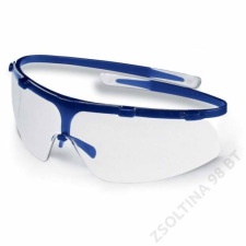 Uvex SUPER G szemüveg, kék keret, víztiszta lencse védőszemüveg