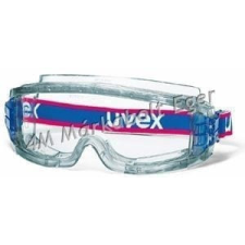 Uvex ultravision munkavédelmi védőszemüveg,szürke gumipántos,víztiszta lencse védőszemüveg