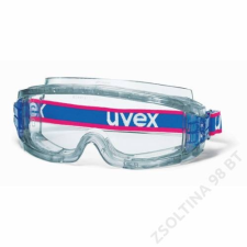Uvex ultravision szemüveg, szürke gumipántos, víztiszta lencse védőszemüveg