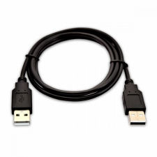 V7 USB-kábel V7 V7USB2AA-01M-1E USB A Fekete kábel és adapter