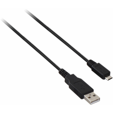 V7 + USB - micro USB kábel 1m - Fekete (V7E2USB2AMCB-01M) kábel és adapter
