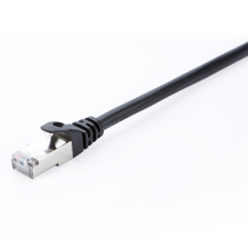 V7 V7CAT6STP-02M-BLK-1E hálózati kábel Fekete 2 M Cat6 S/FTP (S-STP) (V7CAT6STP-02M-BLK-1E) kábel és adapter