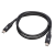 V7 V7USB4 USB-C apa - USB-C apa 4.0 Adat és töltő kábel - Fekete (0.8m)