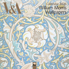  V&a: William Morris Wallpapers Wall Calendar 2026 (Art Calendar) naptár, kalendárium