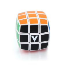 V-Cube 3x3 versenykocka-fehér alapszín, lekerekített forma (matrica nélküli) oktatójáték