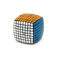  V-CUBE 8x8 versenykocka-fekete alapszín, lekerekített forma oktatójáték