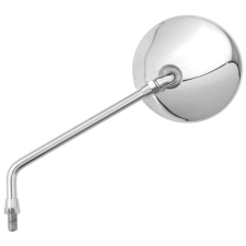 V PARTS Jobb Oldali Kormánytükör Univerzális M10/125 - Króm (1db) motorkerékpár visszapillantó