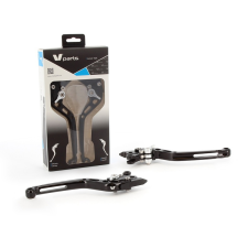 V PARTS Standard Karok 175mm CNC Fekete/Alumínium Csavarokkal Adapterekkel Párosban Yamaha egyéb motorkerékpár alkatrész