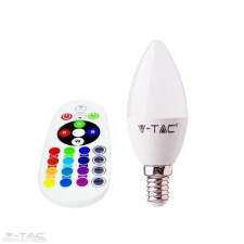 V-tac 3,5W LED izzó E14 Gyertya RGB+CW 6400K - 2771 világítás