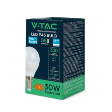 V-tac 3.7W E14 hideg fehér P45 LED égő - SKU 8044 izzó
