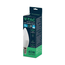 V-tac 4.5W E14 meleg fehér C37 LED gyertya égő - SKU 21171 izzó