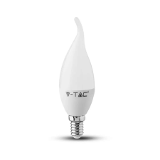 V-tac 4W E14 természetes fehér LED gyertyaláng égő - SKU 4156 izzó