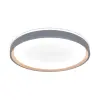 V-tac 60W designer dóm LED lámpa, állítható színhőmérséklet, fa hatású, 493x68mm - SKU 24201