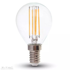 V-tac 6W Retro LED izzó Filament E14 P45 Napfény fehér - 2846 izzó