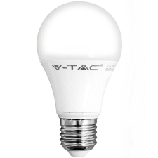  V-TAC 9W E27 A60 hideg fehér LED lámpa izzó - 7262 izzó