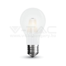 V-tac COG LED lámpa Opál E27 5W A60 6500K - 7180 izzó
