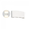 V-tac Design oldalfali LED lámpatest, 6W, fehér, természetes fehér
