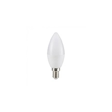 V-tac E14 LED lámpa (5.5W/200°) Gyertya - hideg fehér (CRI95 - RealColor) izzó
