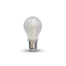 V-tac E27 LED izzó Loft filament (6W/300°) Körte - meleg fehér izzó