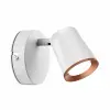  V-TAC egyfejű 5W beltéri fehér fali LED lámpa, természetes fehér, 100 Lm/W - SKU 218252