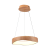 V-tac fa hatású 18W LED csillár, 40cm, meleg fehér - SKU 23363