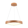 V-tac fa hatású 25W LED csillár, 50cm, meleg fehér - SKU 23364