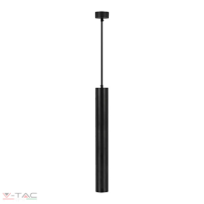V-tac Fekete fém függeszték GU10 foglalattal - 6687 V-TAC világítás