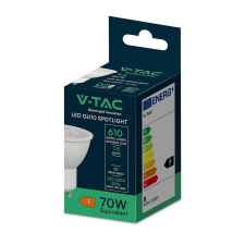 V-tac GU10 LED spot égő 7.5W meleg fehér 38° - SKU 218751 izzó