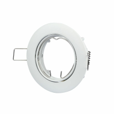 V-tac GU10 LED spotlámpa keret, fehér billenthető lámpatest - SKU 3587 világítás