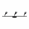  V-TAC háromfejű 13.5W beltéri fekete fali LED lámpa, természetes fehér, 90 Lm/W - SKU 218273